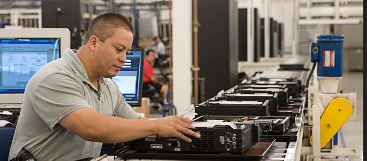 Image of assembly line