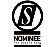 SOS award badge