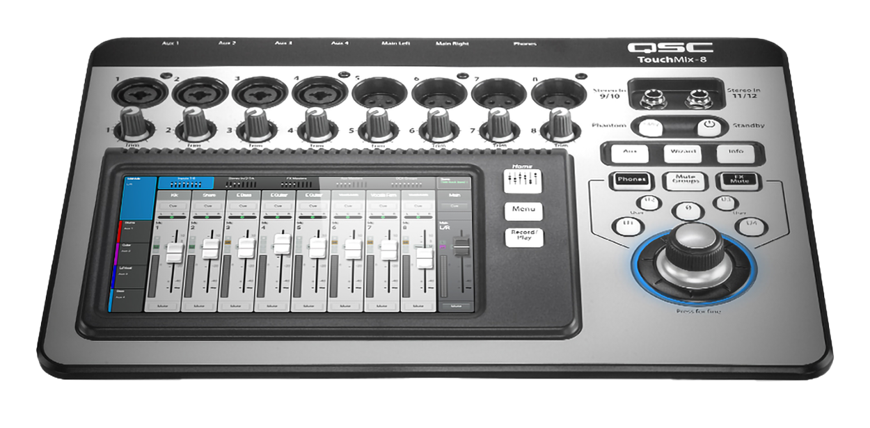 Front image of TouchMix-8