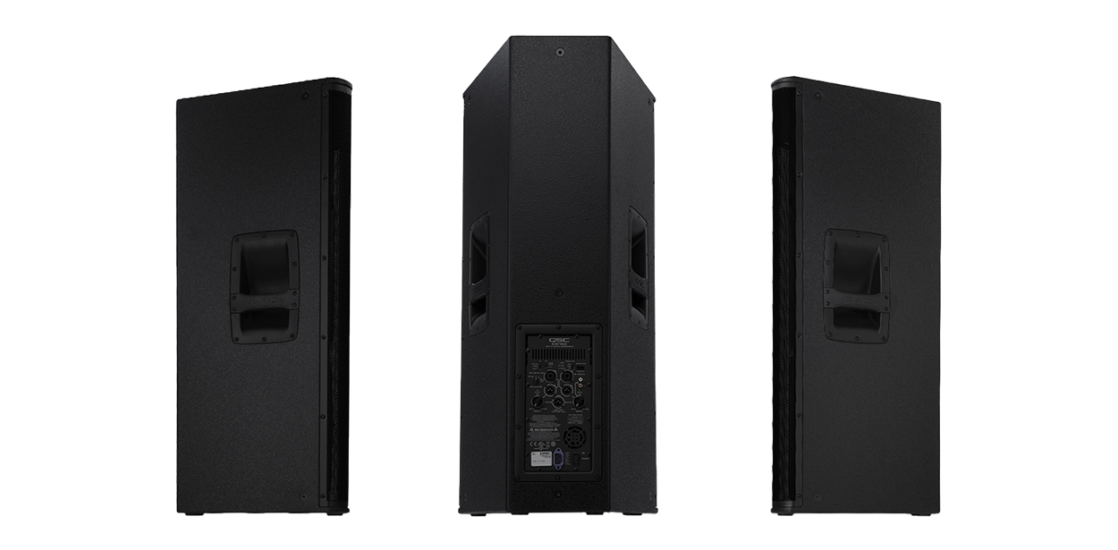 Back image of KW153 speakers