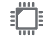 Computer chip icon