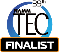 Image text: 39th NAMM TEC finalist