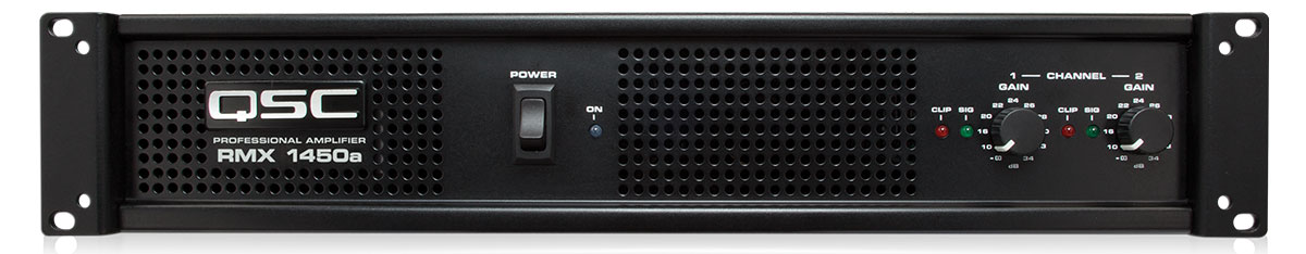 Front Image of the RMX 1450A amplifier