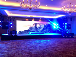 QSC Equipped stage at the Rock School Seminar and Concert in China